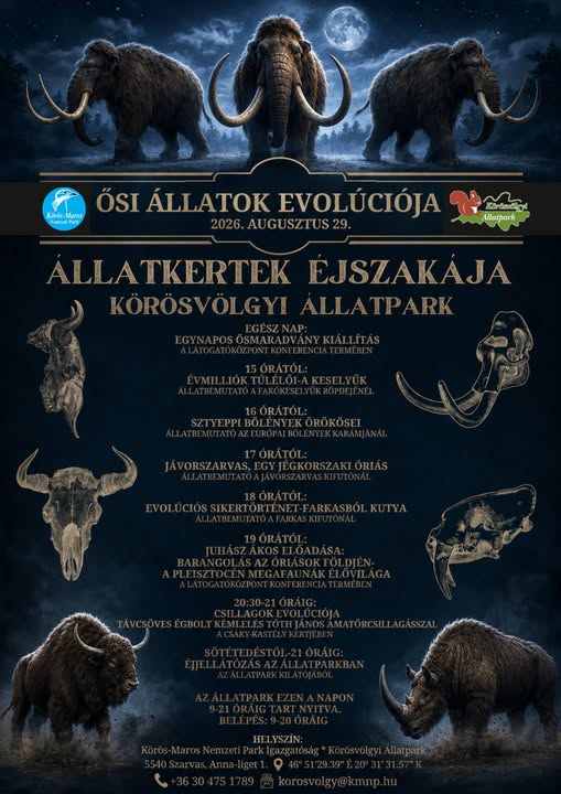 Körösvölgyi Állatpark Állatkertek Éjszakája
