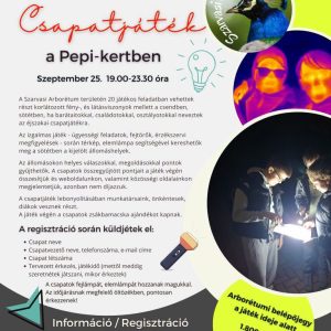 Éjszakai Csapatjáték a Pepi-kertben